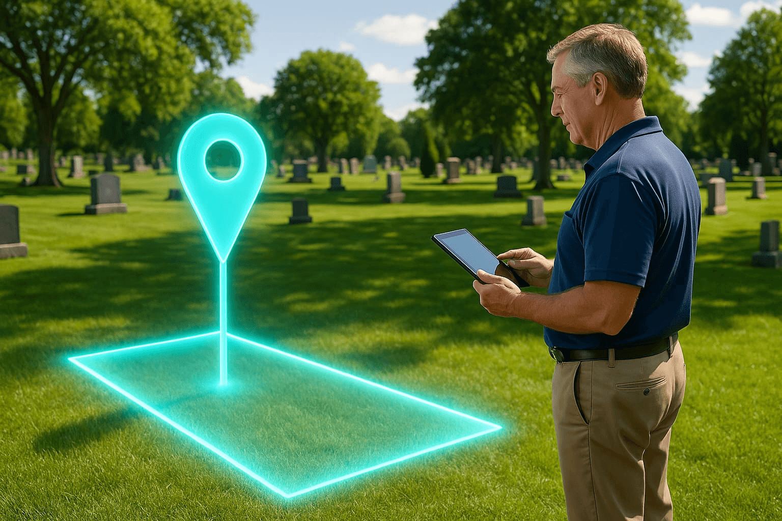 Manage Burial Space in 2D, 3D & AR